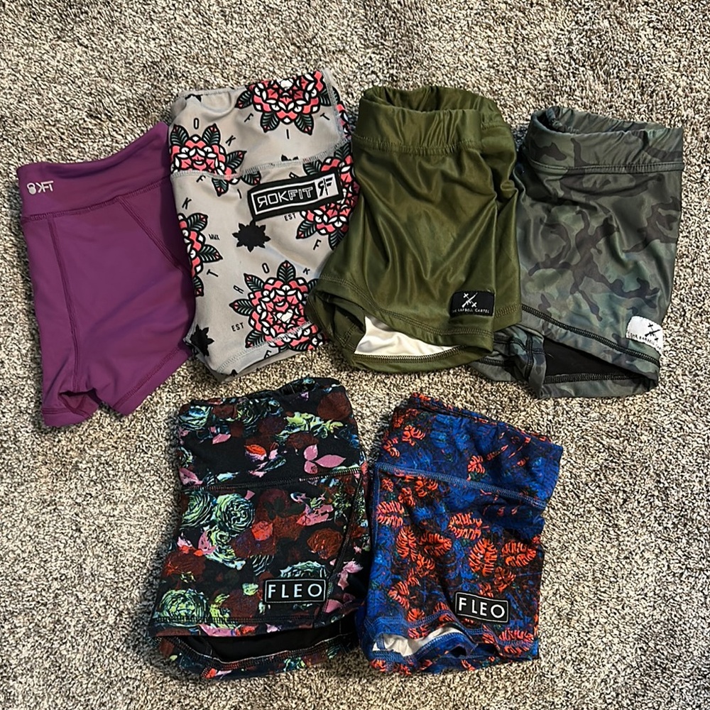 Athletic shorts collection